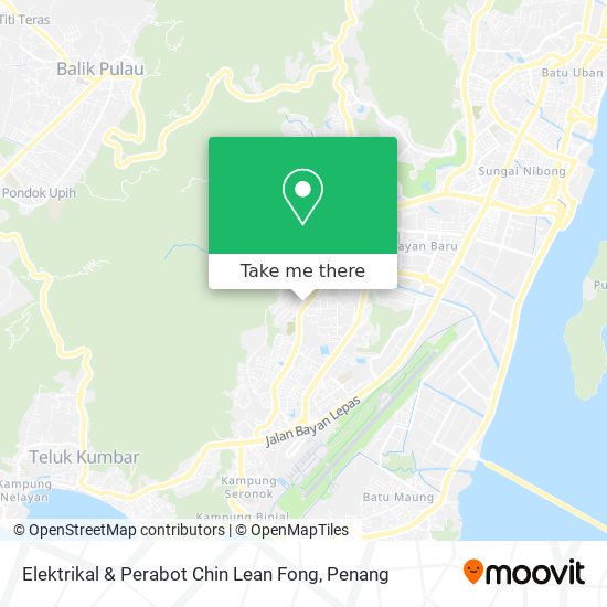 Elektrikal & Perabot Chin Lean Fong map