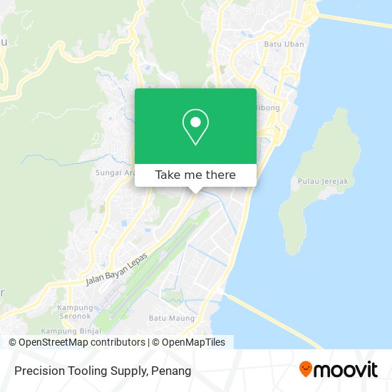 Precision Tooling Supply map