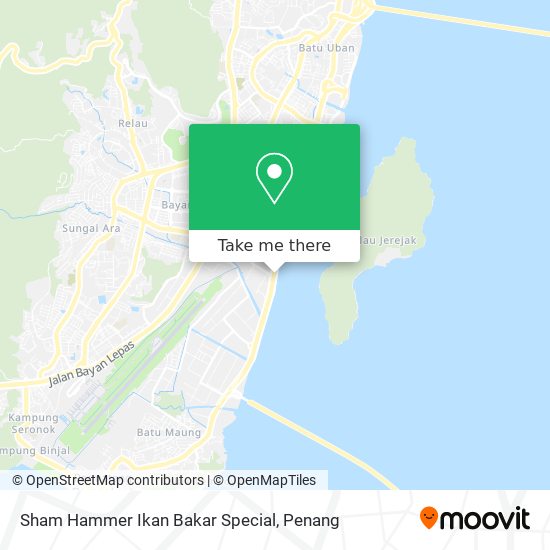 Sham Hammer Ikan Bakar Special map