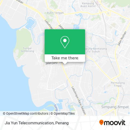 Jia Yun Telecommunication map