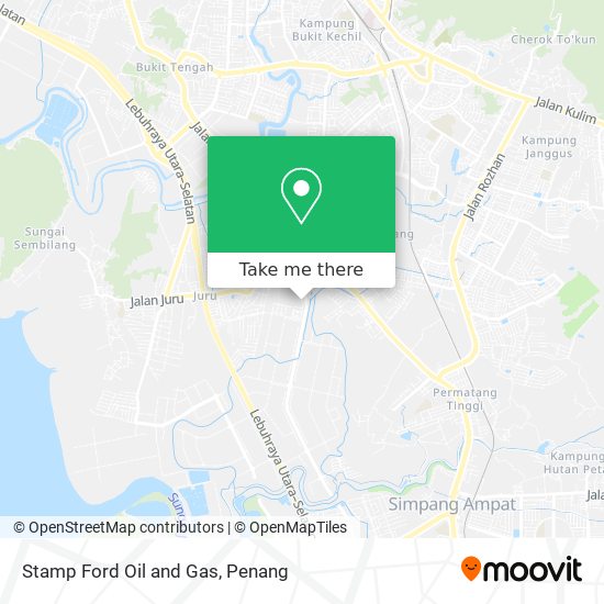 Stamp Ford Oil and Gas map