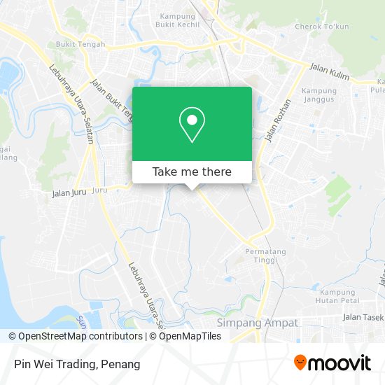 Pin Wei Trading map