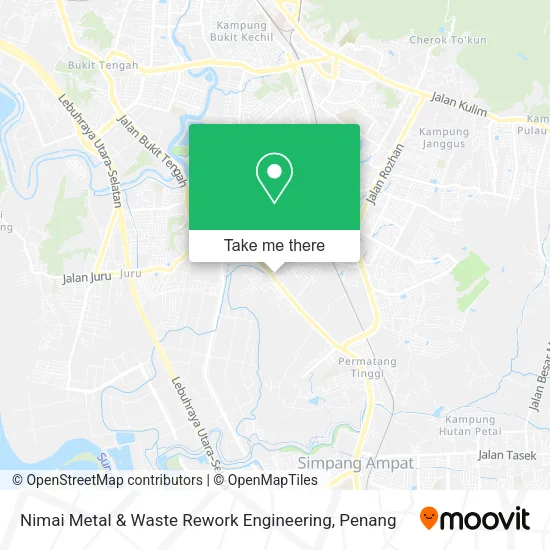 Nimai Metal & Waste Rework Engineering map