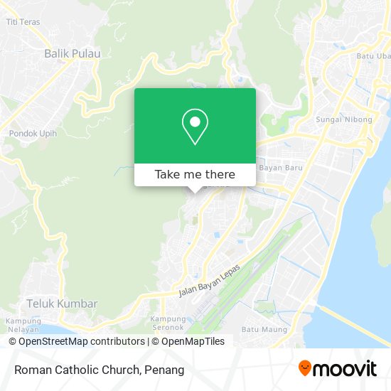 Peta Roman Catholic Church