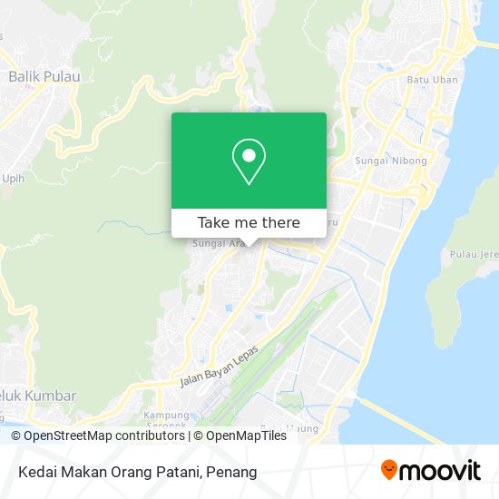 Kedai Makan Orang Patani map