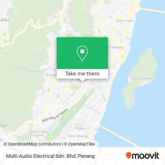 Multi-Audio Electrical Sdn. Bhd map