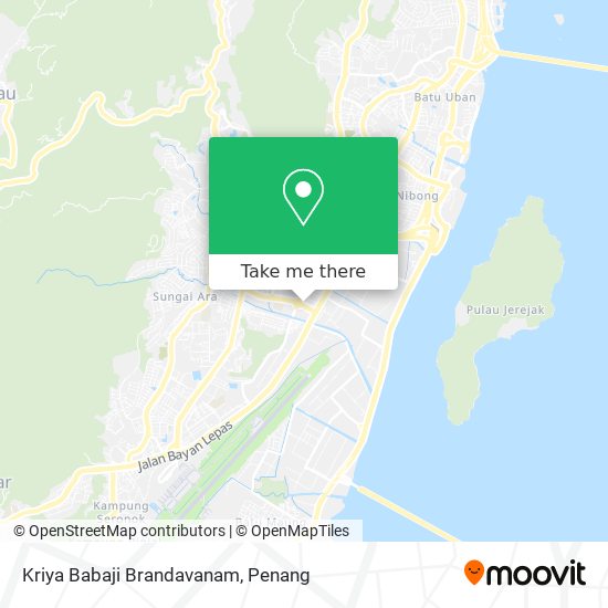 Kriya Babaji Brandavanam map