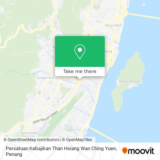 Persatuan Kebajikan Than Hsiang Wan Ching Yuen map