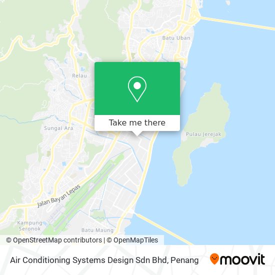 Air Conditioning Systems Design Sdn Bhd map