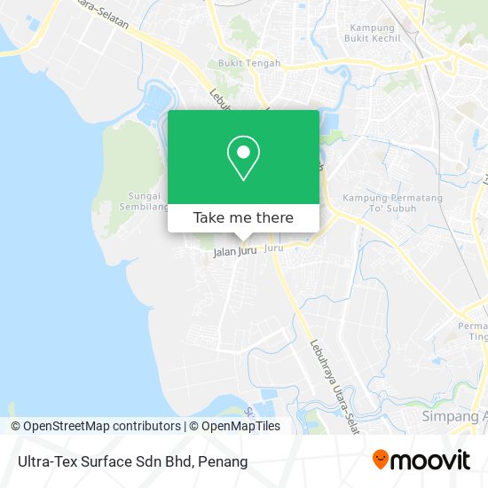 Ultra-Tex Surface Sdn Bhd map