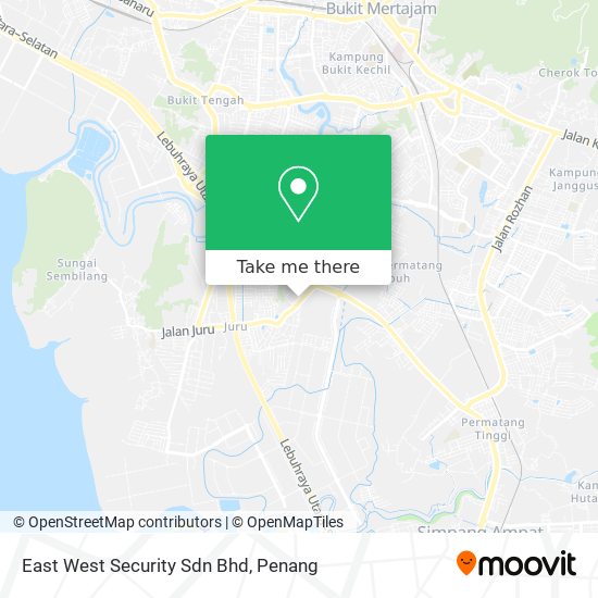 East West Security Sdn Bhd map