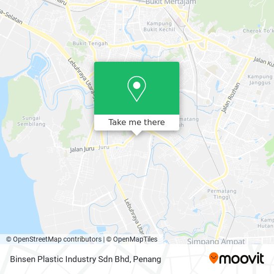 Peta Binsen Plastic Industry Sdn Bhd