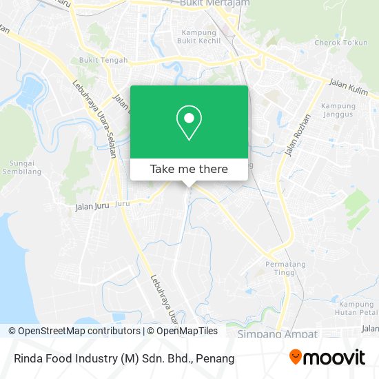 Rinda Food Industry (M) Sdn. Bhd. map