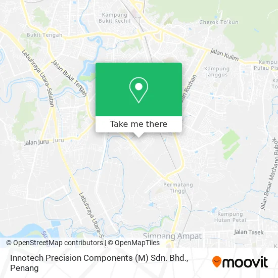 Innotech Precision Components (M) Sdn. Bhd. map
