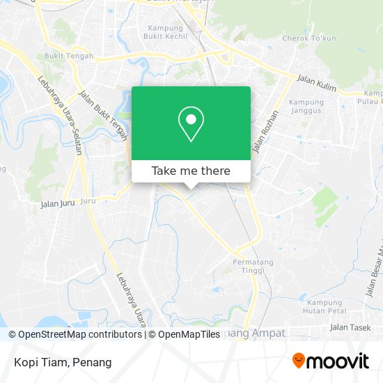 Kopi Tiam map