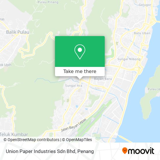Union Paper Industries Sdn Bhd map