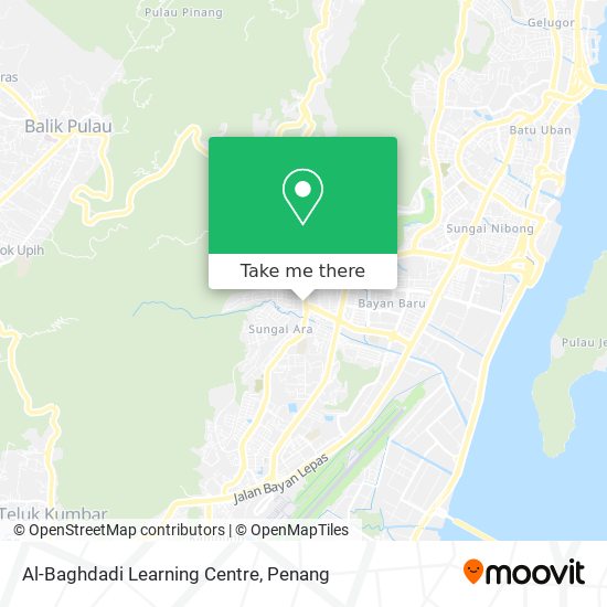 Al-Baghdadi Learning Centre map