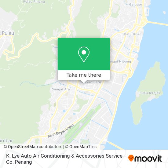 K. Lye Auto Air Conditioning & Accessories Service Co map