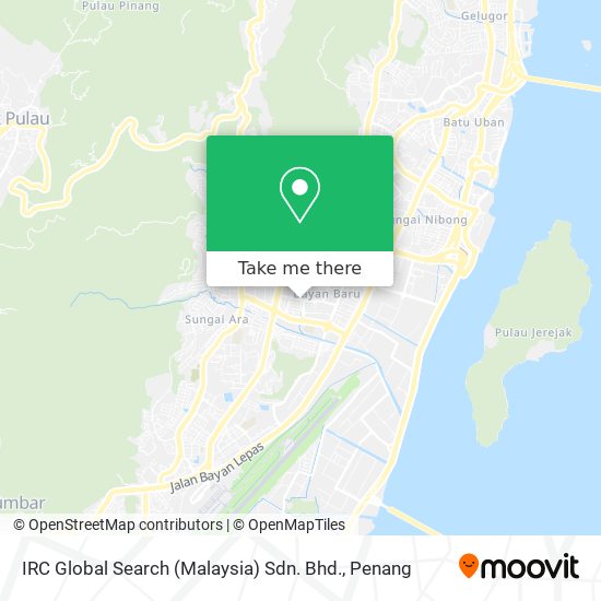 IRC Global Search (Malaysia) Sdn. Bhd. map