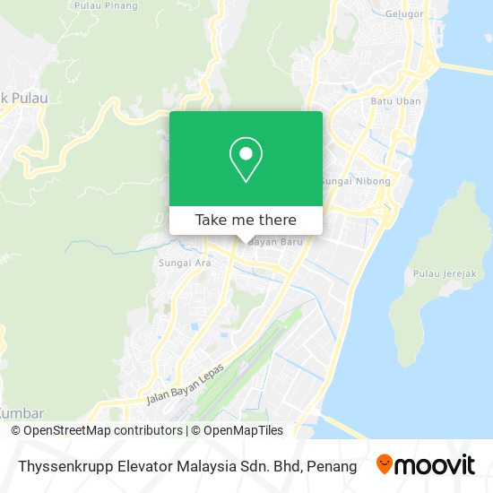 Thyssenkrupp Elevator Malaysia Sdn. Bhd map