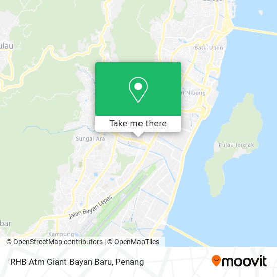 RHB Atm Giant Bayan Baru map