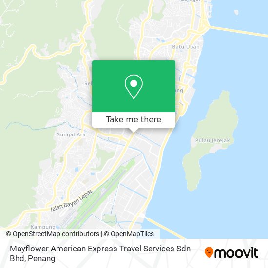 Mayflower American Express Travel Services Sdn Bhd map