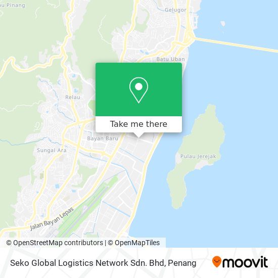 Seko Global Logistics Network Sdn. Bhd map