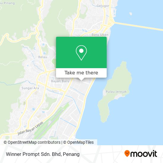 Winner Prompt Sdn. Bhd map