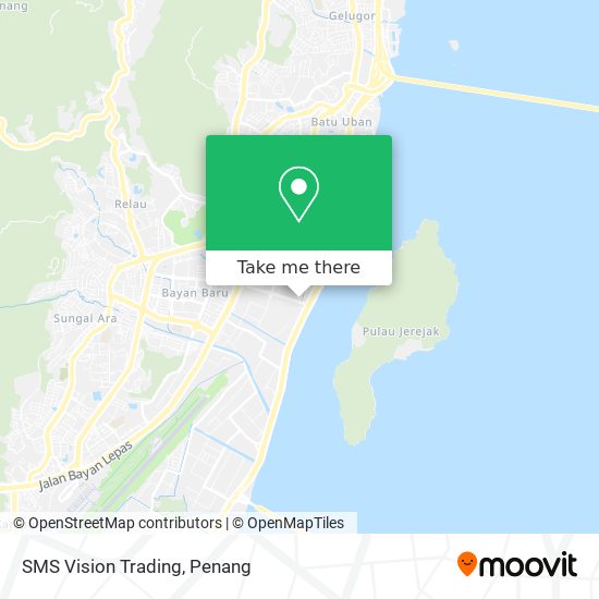 Peta SMS Vision Trading
