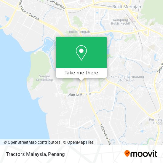 Tractors Malaysia map