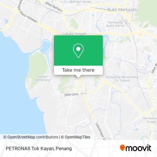 Peta PETRONAS Tok Kayan