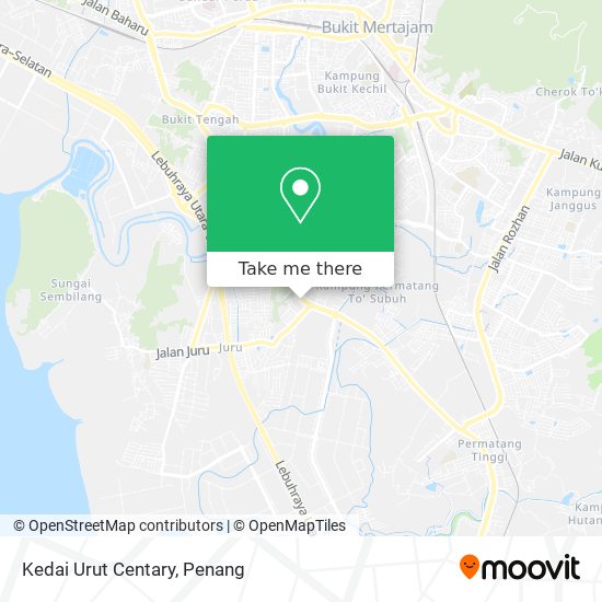 Kedai Urut Centary map