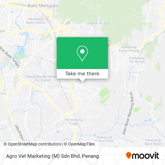 Agro Vet Marketing (M) Sdn Bhd map