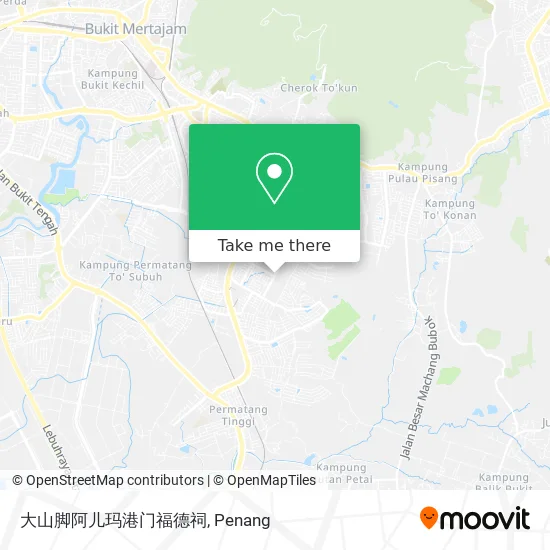 大山脚阿儿玛港门福德祠 map