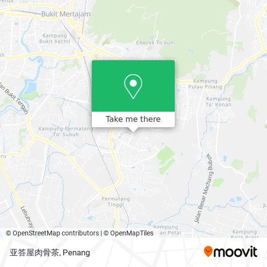 亚答屋肉骨茶 map