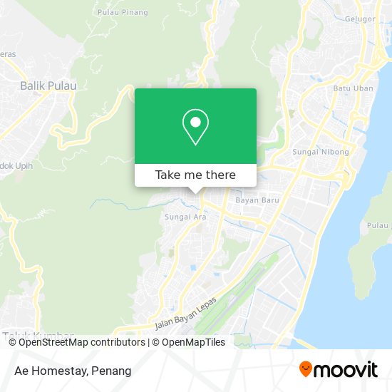 Ae Homestay map