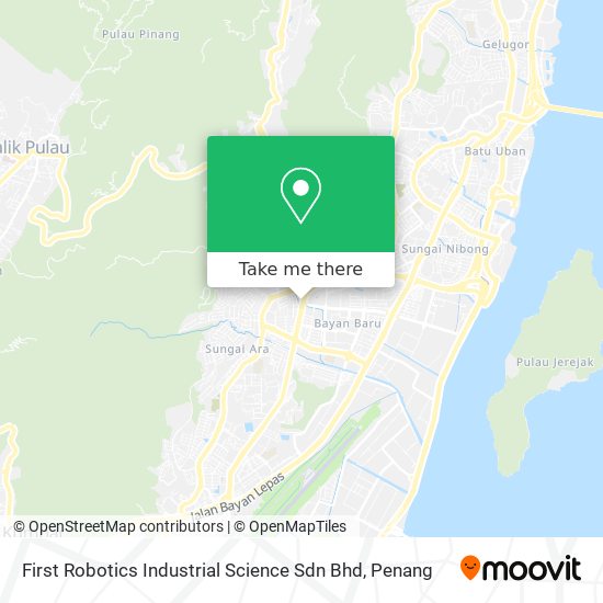 First Robotics Industrial Science Sdn Bhd map