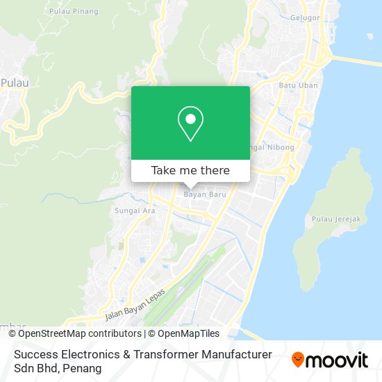 Success Electronics & Transformer Manufacturer Sdn Bhd map