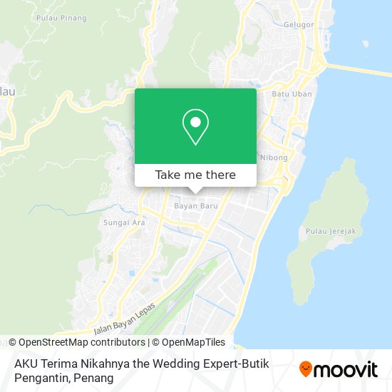 AKU Terima Nikahnya the Wedding Expert-Butik Pengantin map