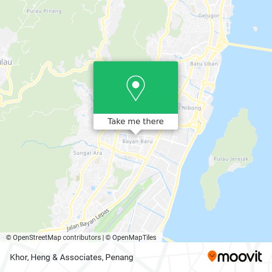Khor, Heng & Associates map