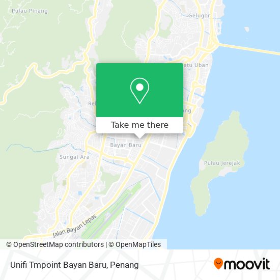 Unifi Tmpoint Bayan Baru map