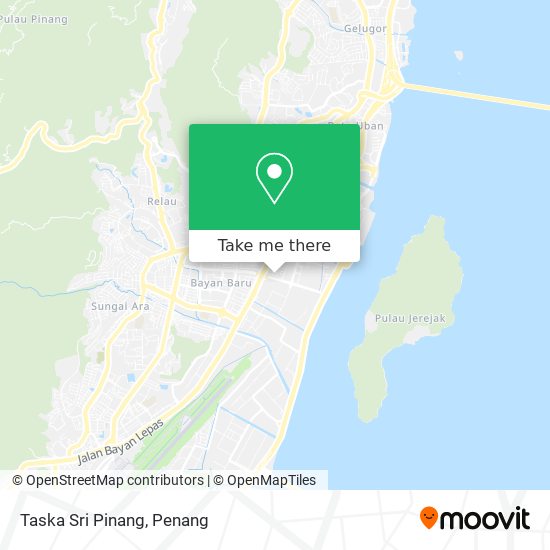 Taska Sri Pinang map