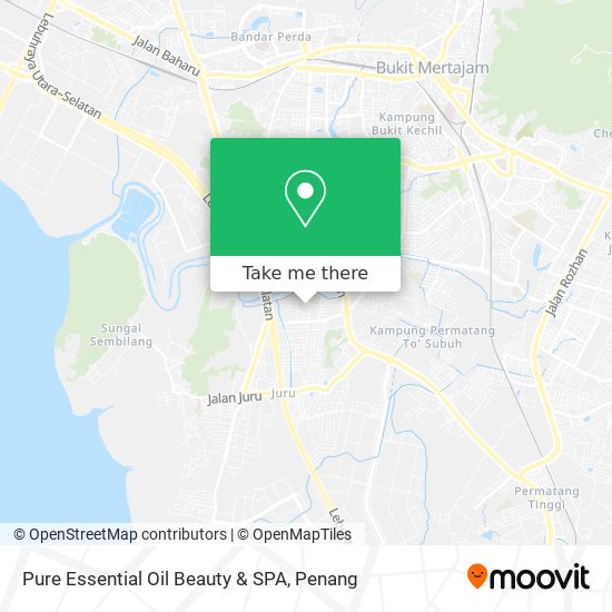 Pure Essential Oil Beauty & SPA map