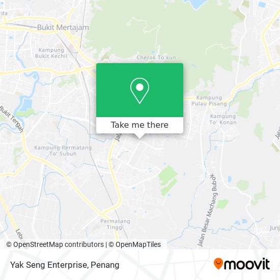 Yak Seng Enterprise map