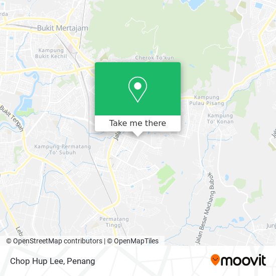 Chop Hup Lee map