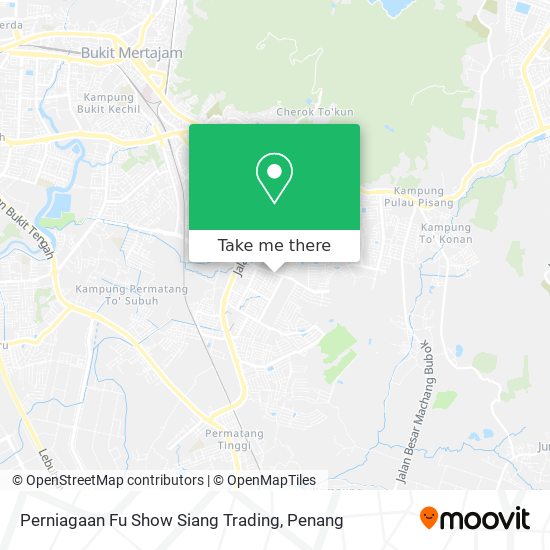 Perniagaan Fu Show Siang Trading map