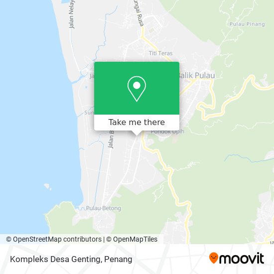 Peta Kompleks Desa Genting