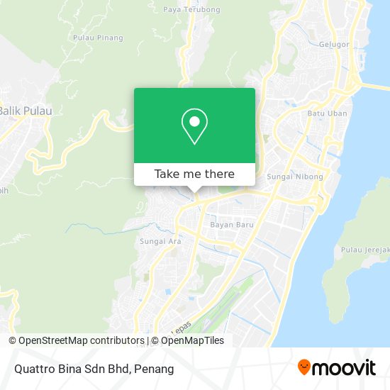 Quattro Bina Sdn Bhd map