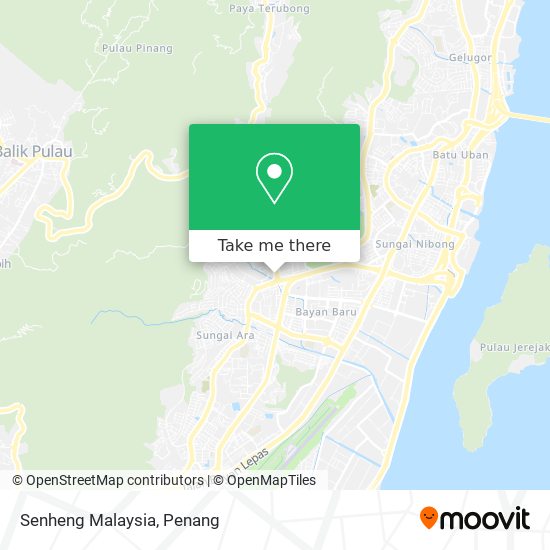 Senheng Malaysia map