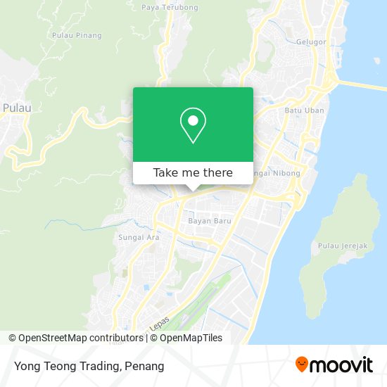 Peta Yong Teong Trading